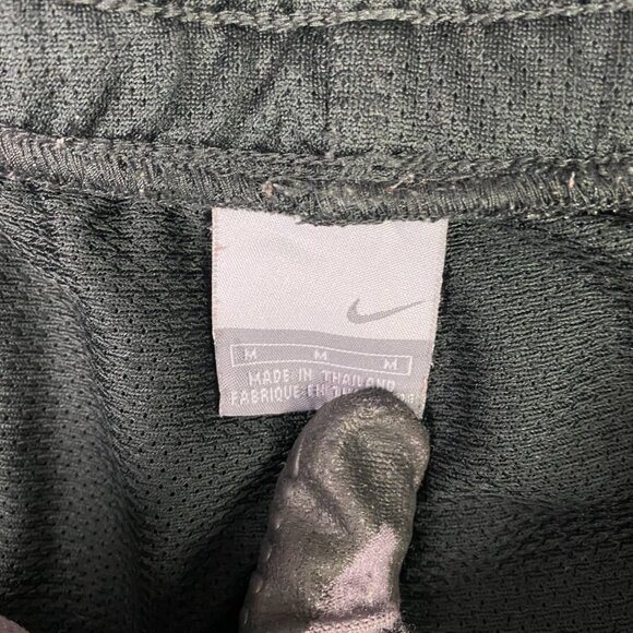 Vintage Y2K Nike Track Pants Mens Medium Black Red Sweatpants Gym Running Tricot - Picture 9 of 14